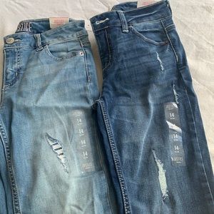 Justice skinny jeans